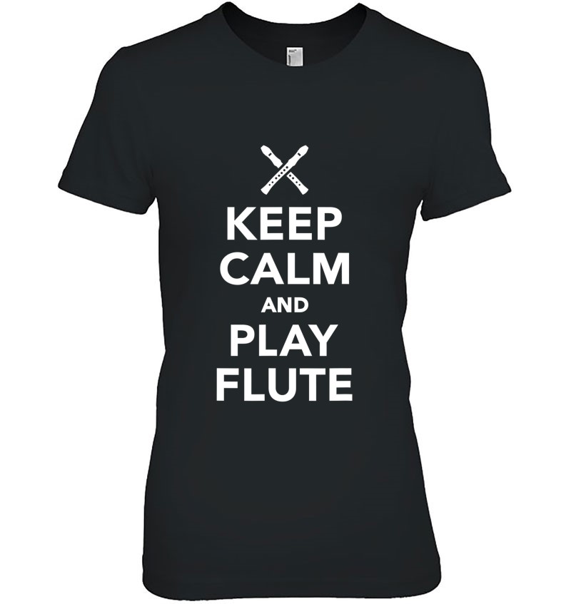 Keep Calm And Play Flute Sweatshirt