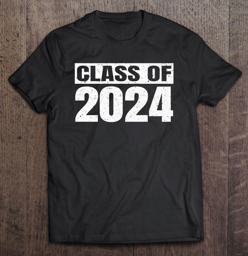 Class Of 2024 First Day Of School Graduate Vintage Gift Pullover