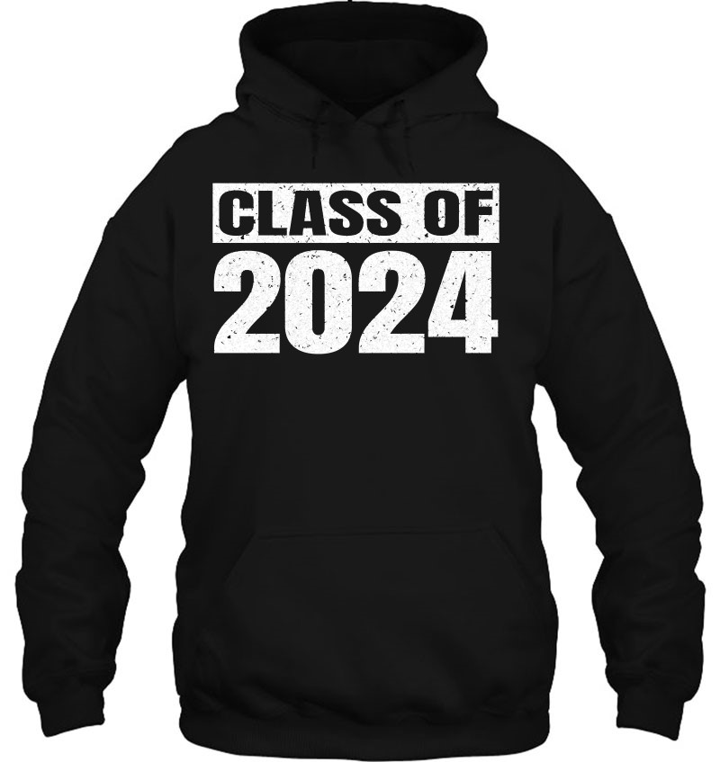 Class Of 2024 First Day Of School Graduate Vintage Gift Pullover Mugs