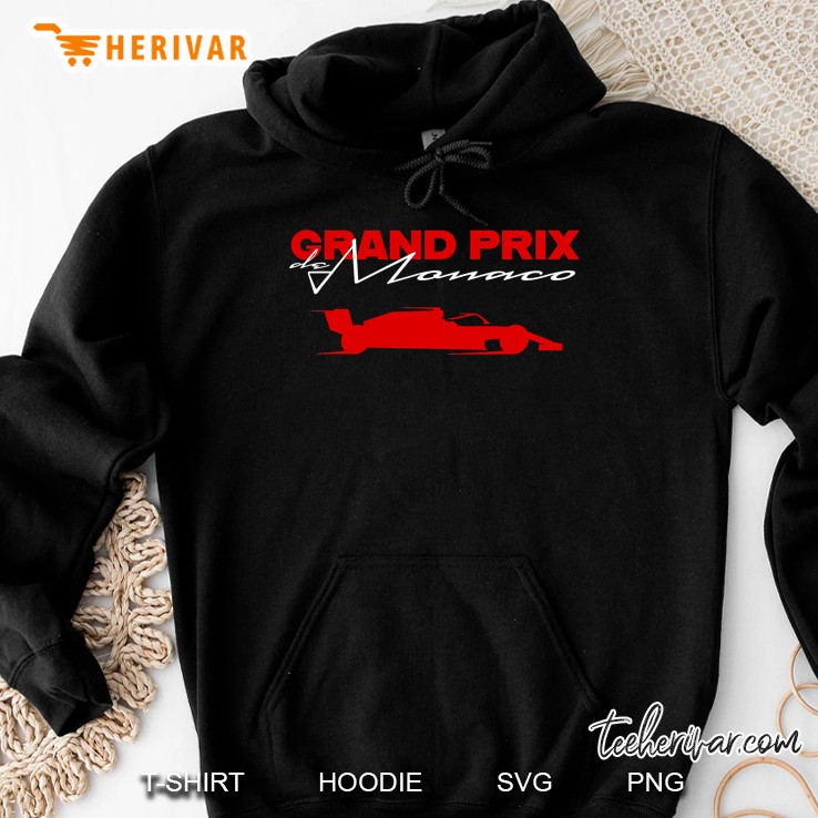 Mens Monaco Grand Prix Car Hoodie