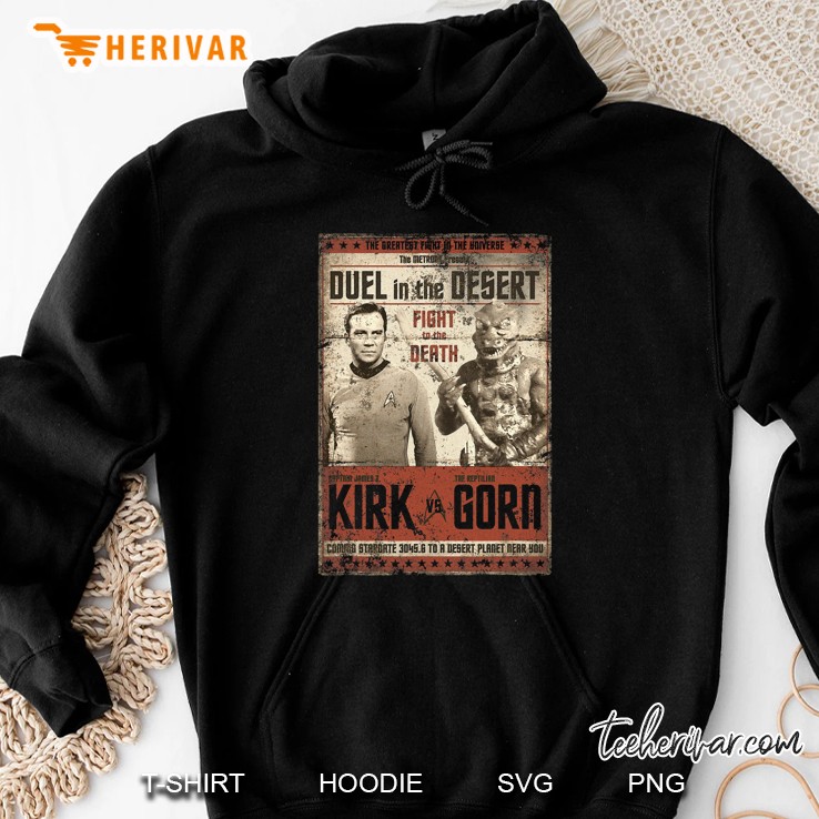 Star Trek Duel In The Desert Hoodie