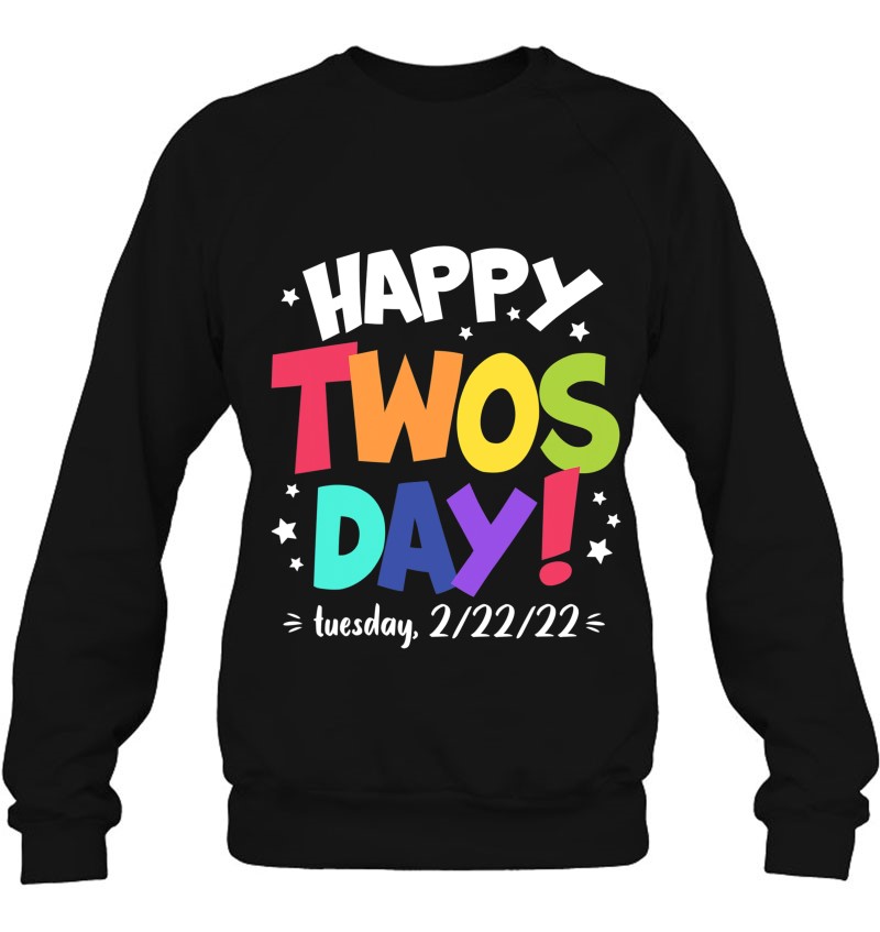 Happy Twosday 2022 Shirt Tuesday February 22Nd 2022 Kids