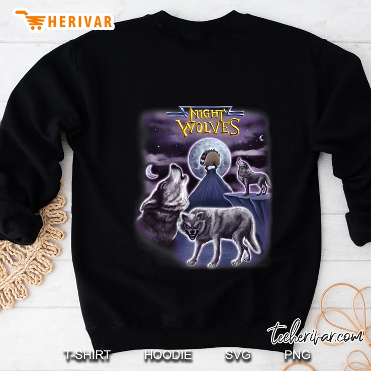 Cn Uncle Grandpa Night Wolves Premium Sweatshirt