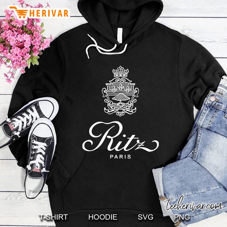 The Ritz Paris Hotel X Frame La Merch Era Of Cult Hotel Store Ritz Paris Logo Hoodie