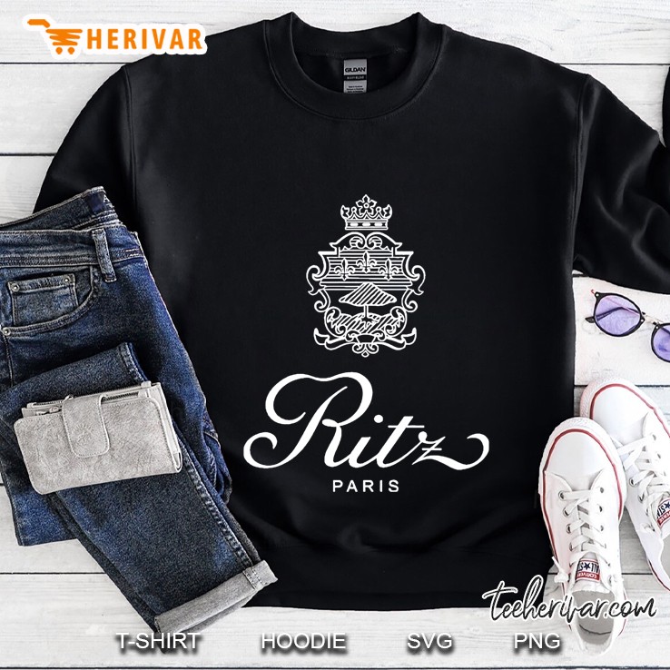 The Ritz Paris Hotel X Frame La Merch Era Of Cult Hotel Store Ritz Paris Logo Sweatshirt