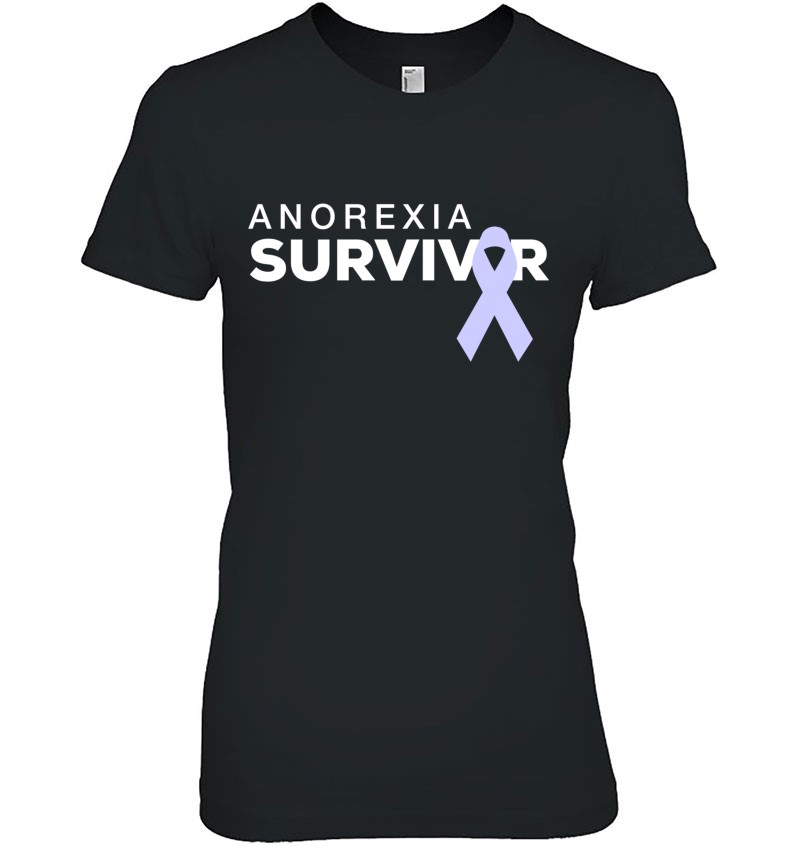 Anorexia Survivor Periwinkle Ribbon Shirt Mugs
