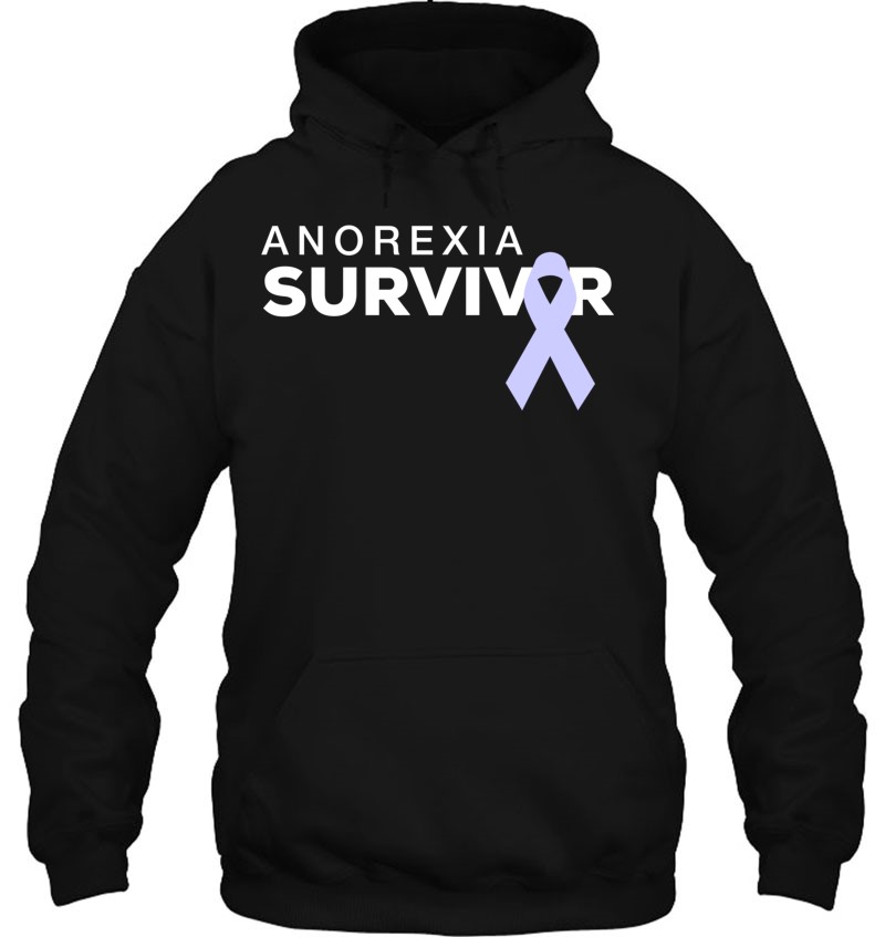 Anorexia Survivor Periwinkle Ribbon Shirt Mugs