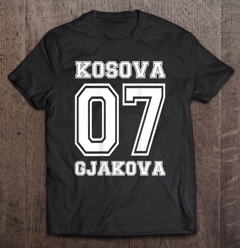 Kosovarian Uqk Uck Army Andes Jashari 07 Gjakova Shirt