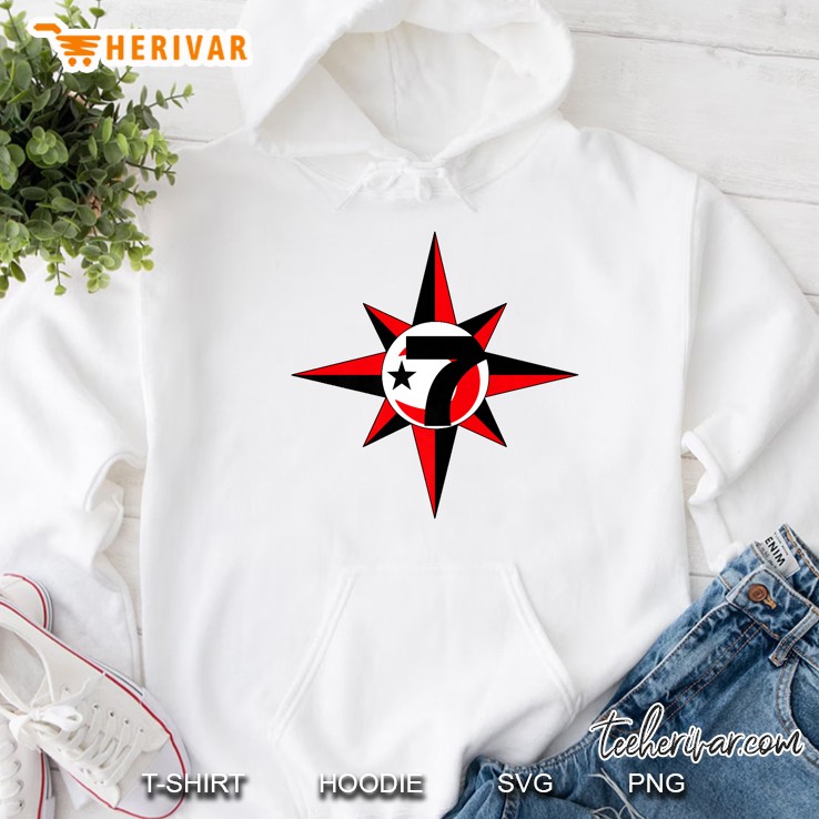 In The Name Of Allah 7 Logo Crescent Star 5 Percent Premium Hoodie
