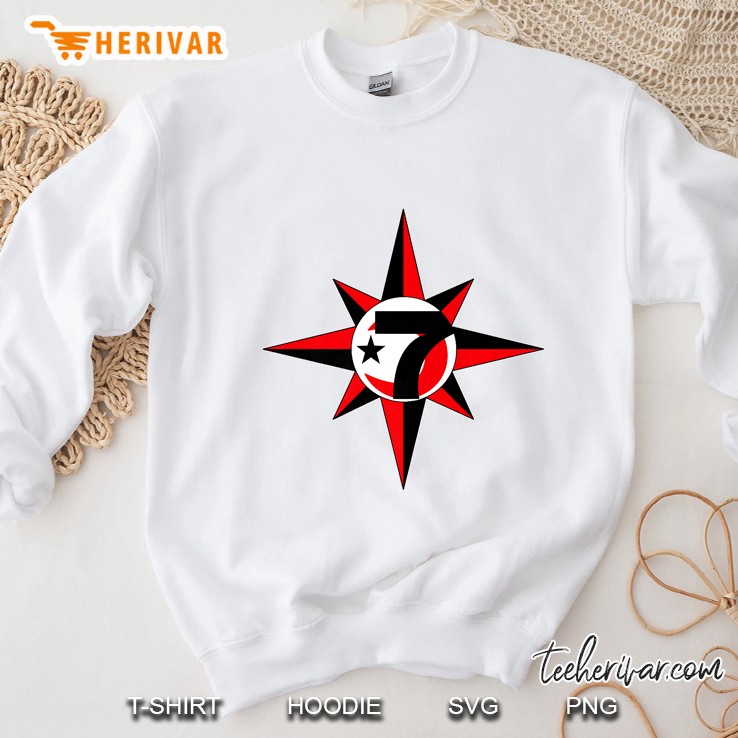 In The Name Of Allah 7 Logo Crescent Star 5 Percent Premium Sweatshirt