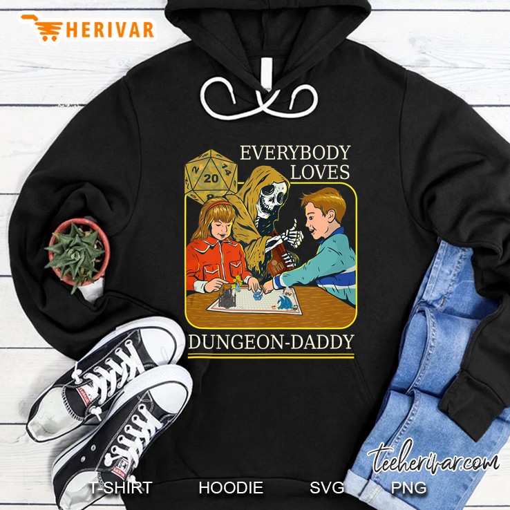 Rpg D20 Dice Dungeon Daddy Fantasy Pen And Paper Boardgame Tank Top Hoodie