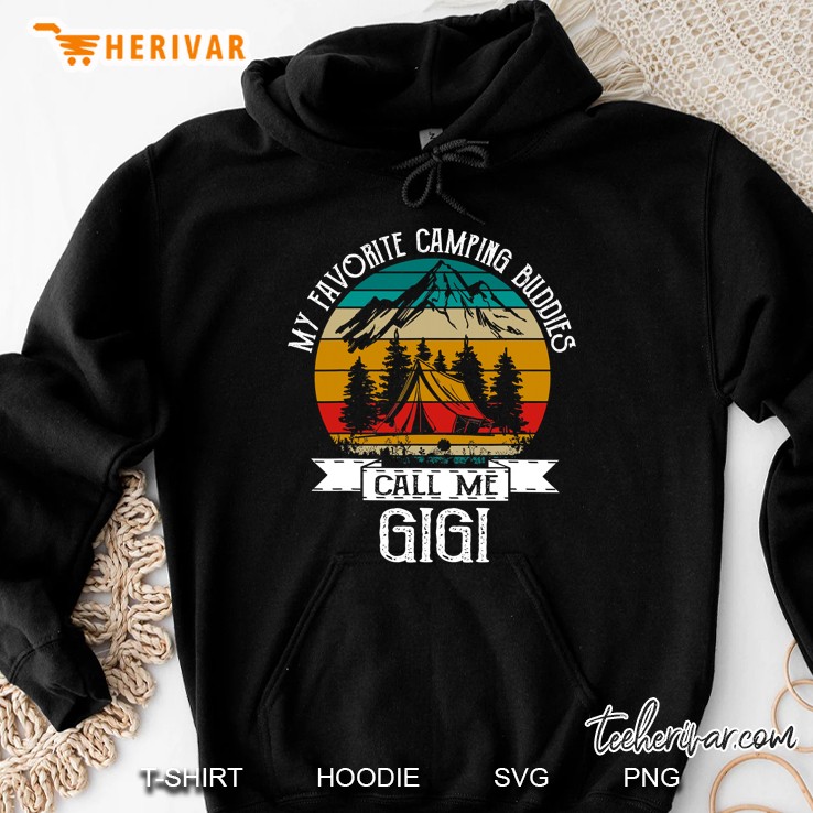 Camping Buddies Call Me Camping Gigi Camper Hoodie