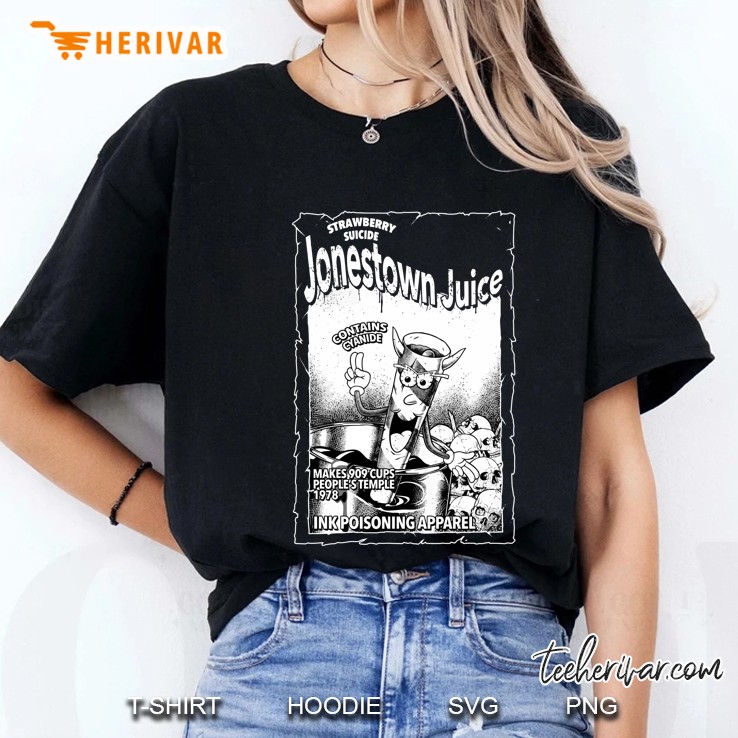 Jonestown Juice Ink Poisoning Appreal Ladies Tee