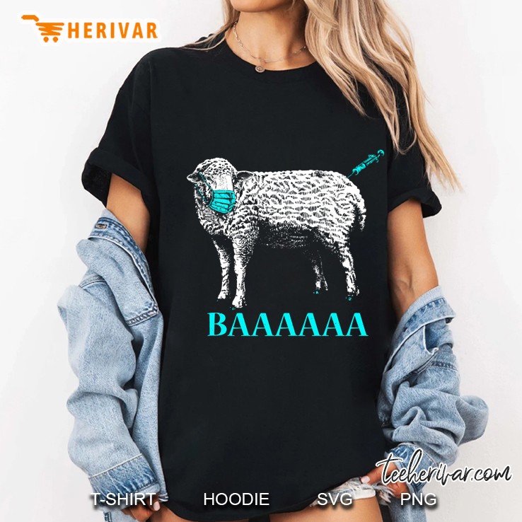Anti Vax Sheep Or Sheeple Anti Vaccine & Anti Mask Zip Ladies Tee