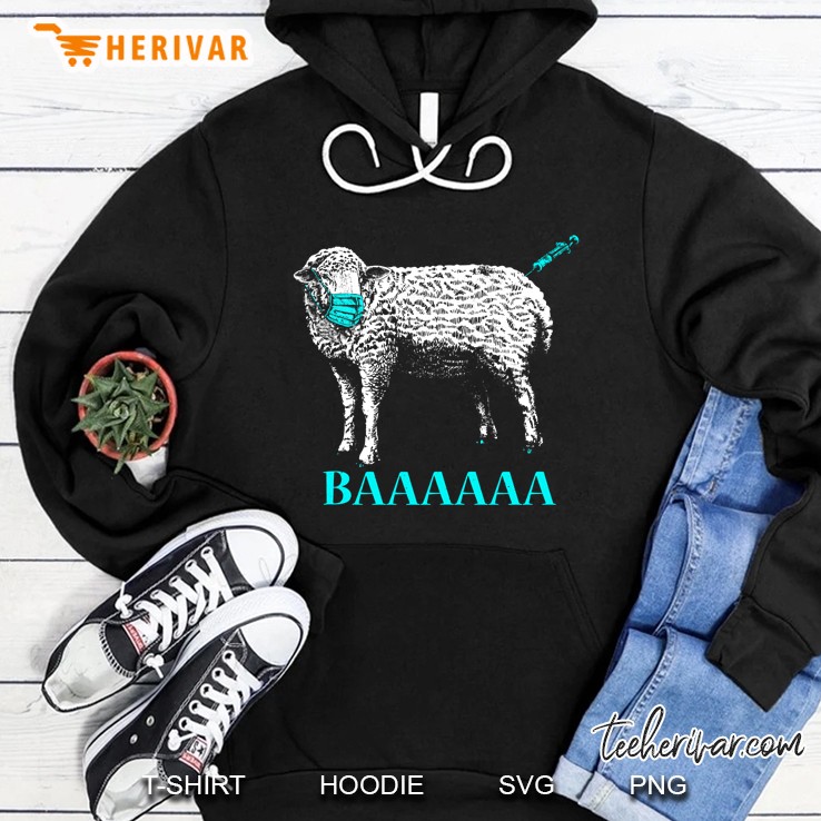 Anti Vax Sheep Or Sheeple Anti Vaccine & Anti Mask Zip Hoodie