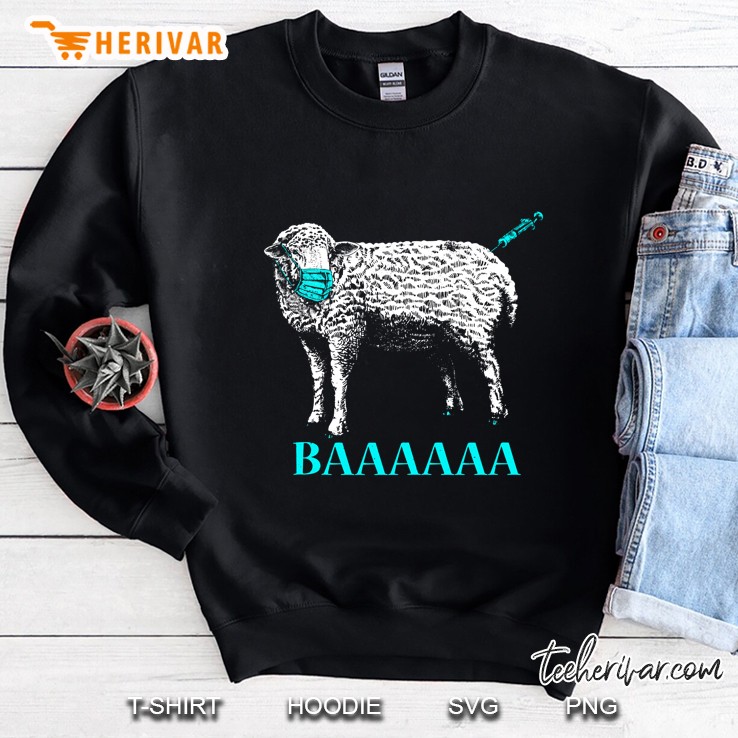 Anti Vax Sheep Or Sheeple Anti Vaccine & Anti Mask Zip Sweatshirt