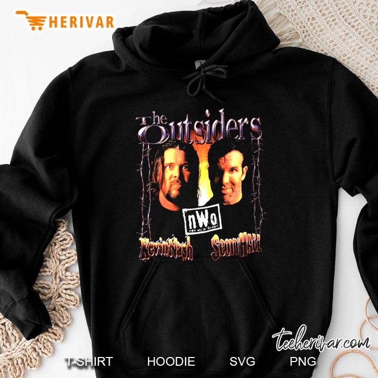 Nwo Outsiders Scott Hall Kevin Nash Hoodie