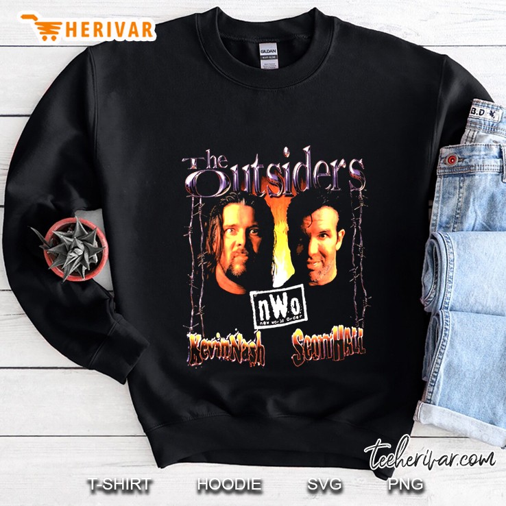 Nwo Outsiders Scott Hall Kevin Nash Sweatshirt