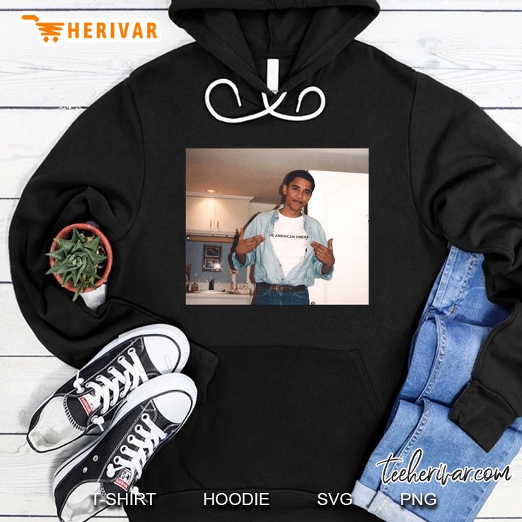 Barack Obama College Retro Vintage Young Obama Pullover Hoodie