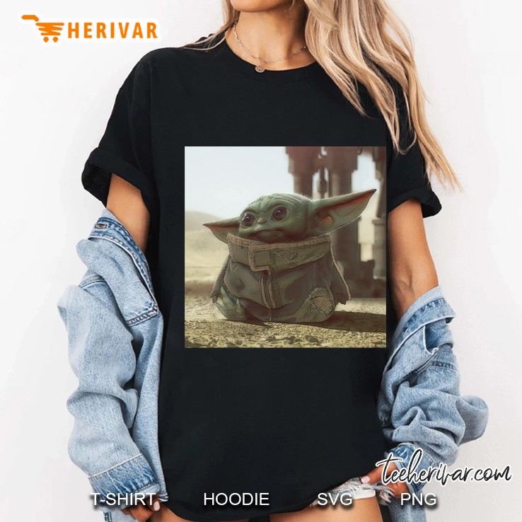 Star Wars The Mandalorian The Child Photograph Ladies Tee