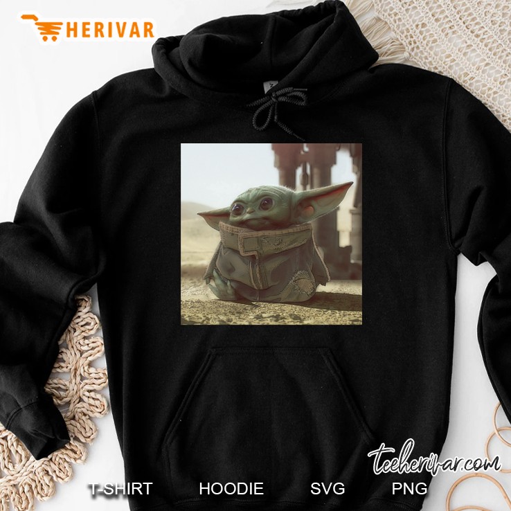 Star Wars The Mandalorian The Child Photograph Hoodie