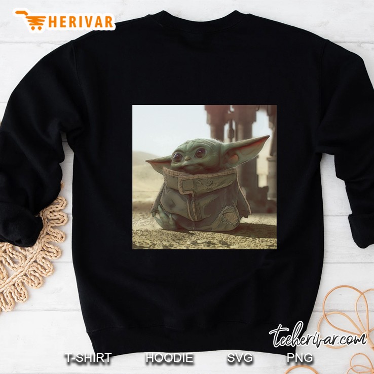 Star Wars The Mandalorian The Child Photograph Sweatshirt