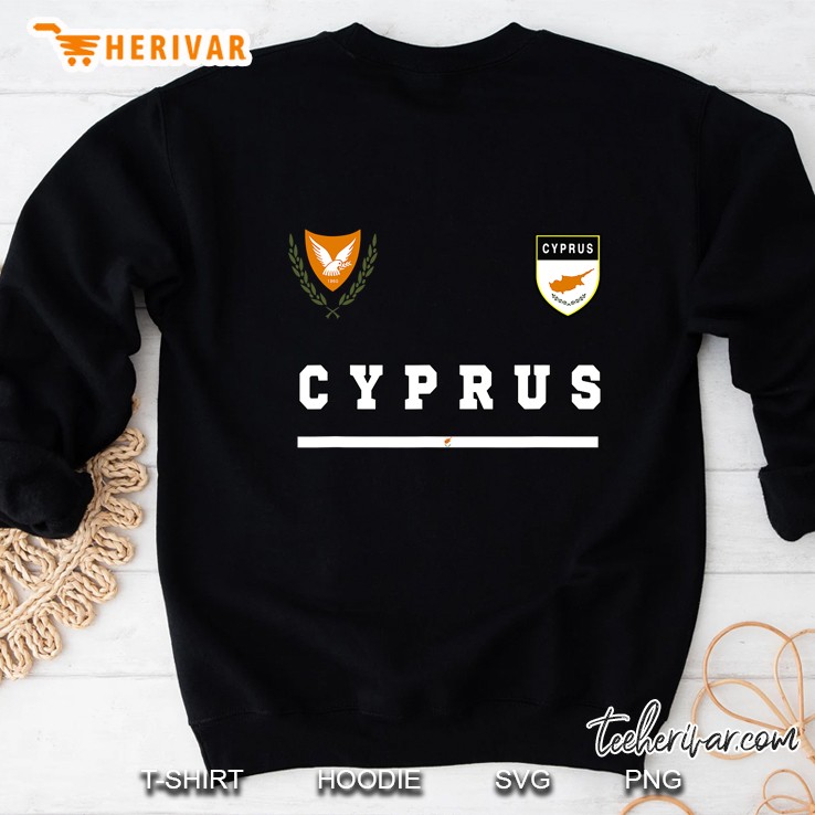 Cyprus Sport Soccer Jersey Tee Flag Football Nicosia Sweatshirt