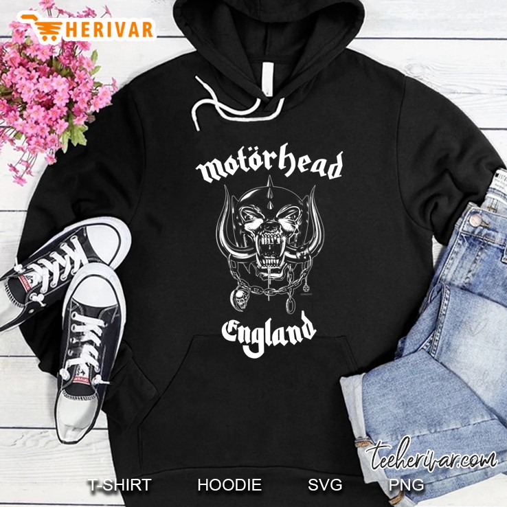 Motörhead Band Logo Warpig England Hoodie