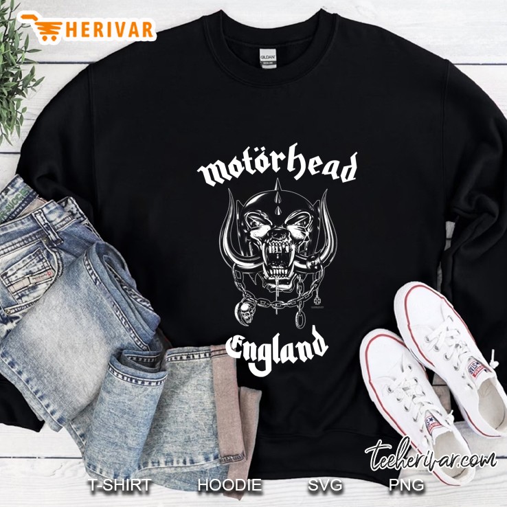 Motörhead Band Logo Warpig England Sweatshirt