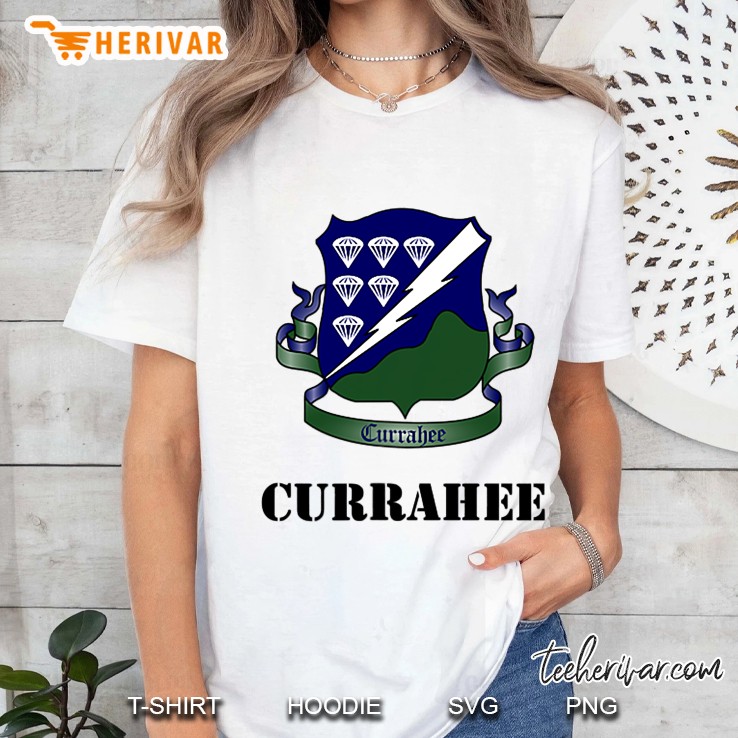 101St Airborne 506Th Pir Dui Currahee White Ladies Tee