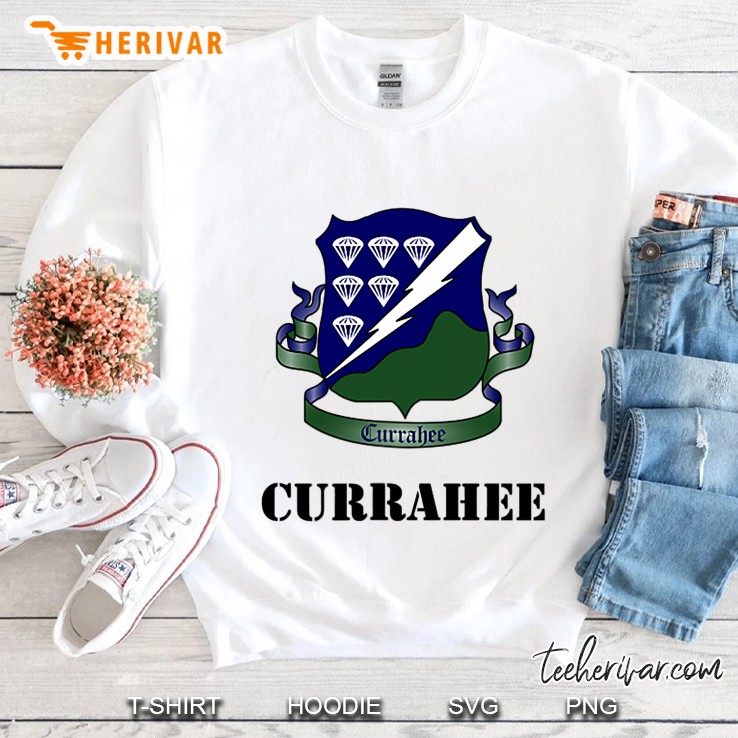 101St Airborne 506Th Pir Dui Currahee White Sweatshirt