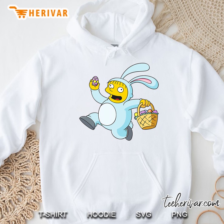 The Simpsons Ralph Wiggum Easter Bunny Funny Hoodie