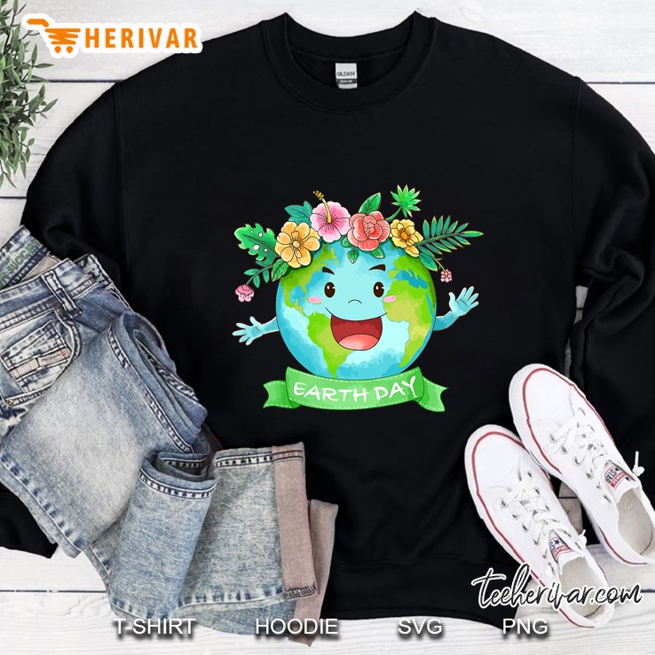 Earth Day 2022 Cute Earth Day Fun Earth Day Teachers Earth Sweatshirt