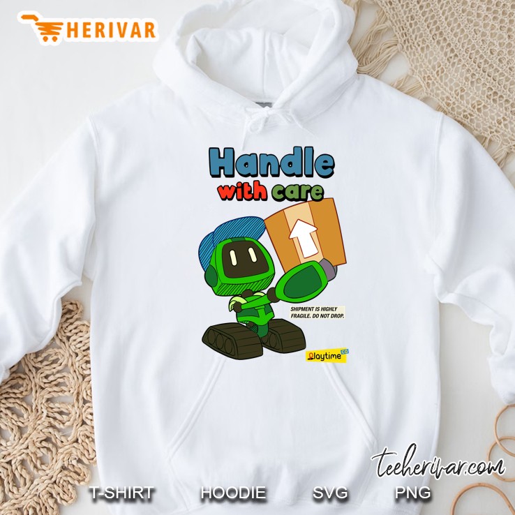Handle With Care Poppy Playtime Robot Hoodie