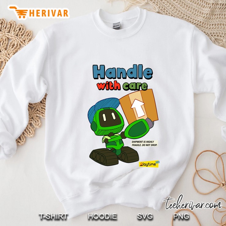 Handle With Care Poppy Playtime Robot Sweatshirt