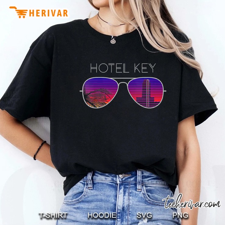 Womens Hotel Key V-Neck Old Dominion Ladies Tee