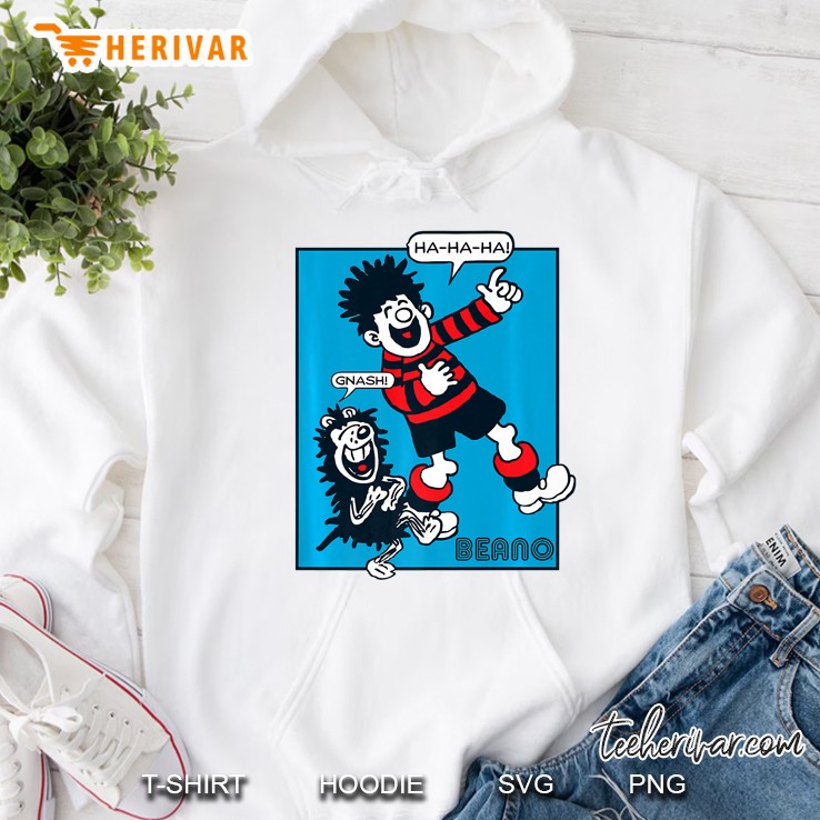 Dennis & Gnasher Laughing Official Beano Hoodie