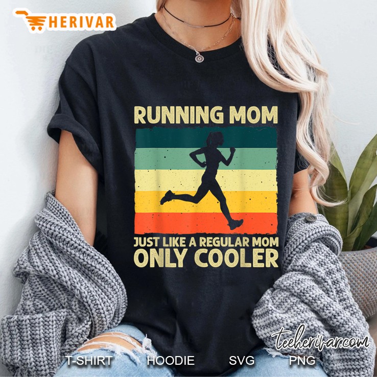 Funny Running For Mom Marathoner Runner Coach Racing Ladies Tee