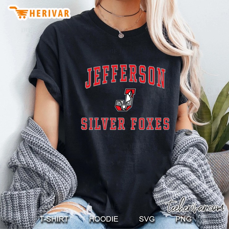 Jefferson Silver Foxes Shirt High School Ladies Tee