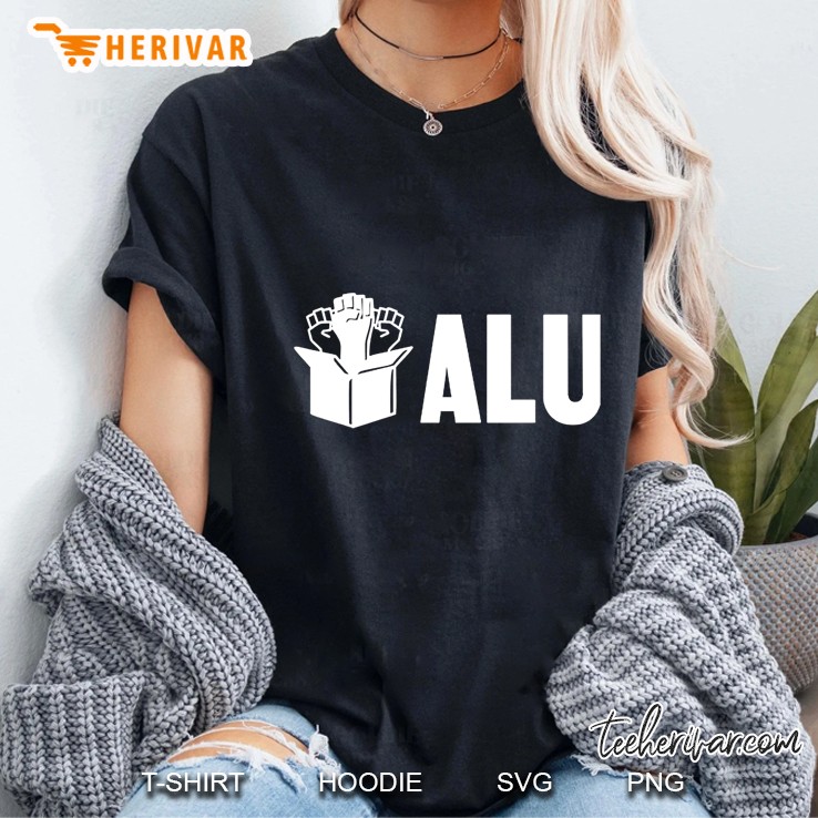 Alu Amazon Labor Union Logo Ladies Tee