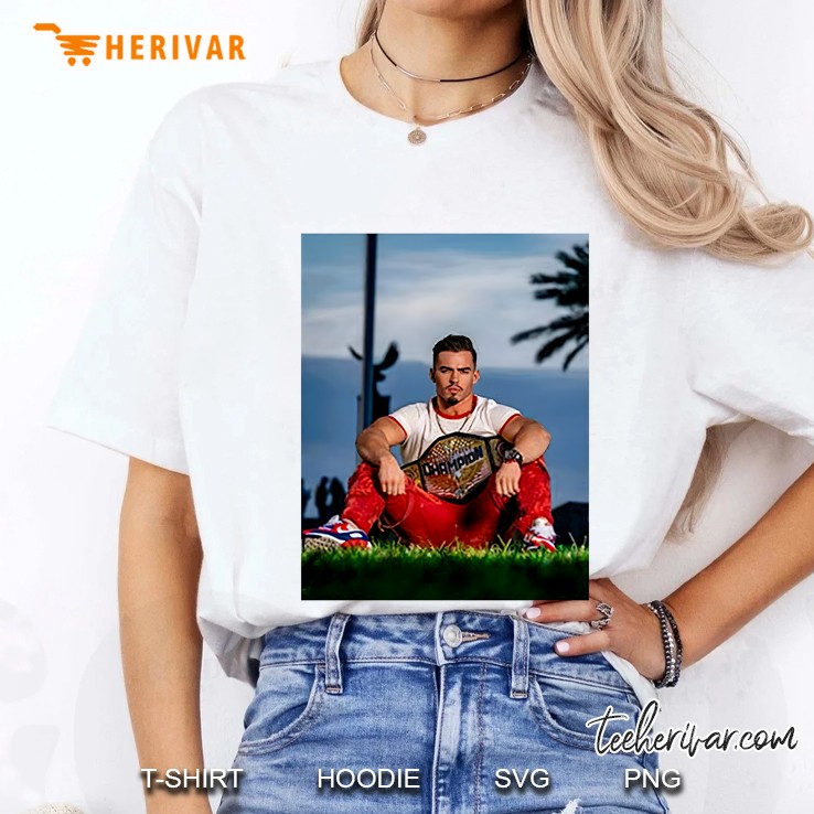 Austin Theory Champion Living Wwe Ladies Tee