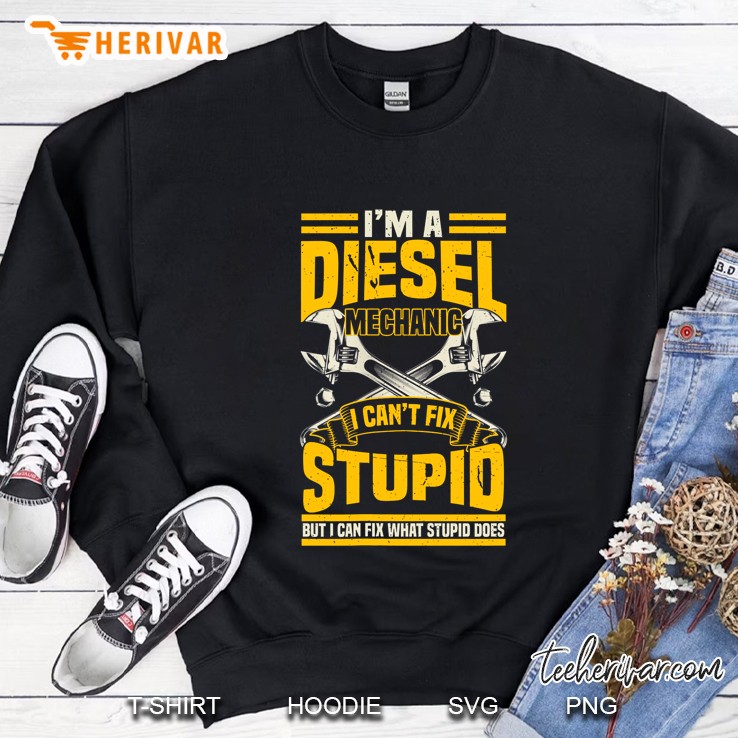 Womens Mens Trucker Diesel Mechanic I Can