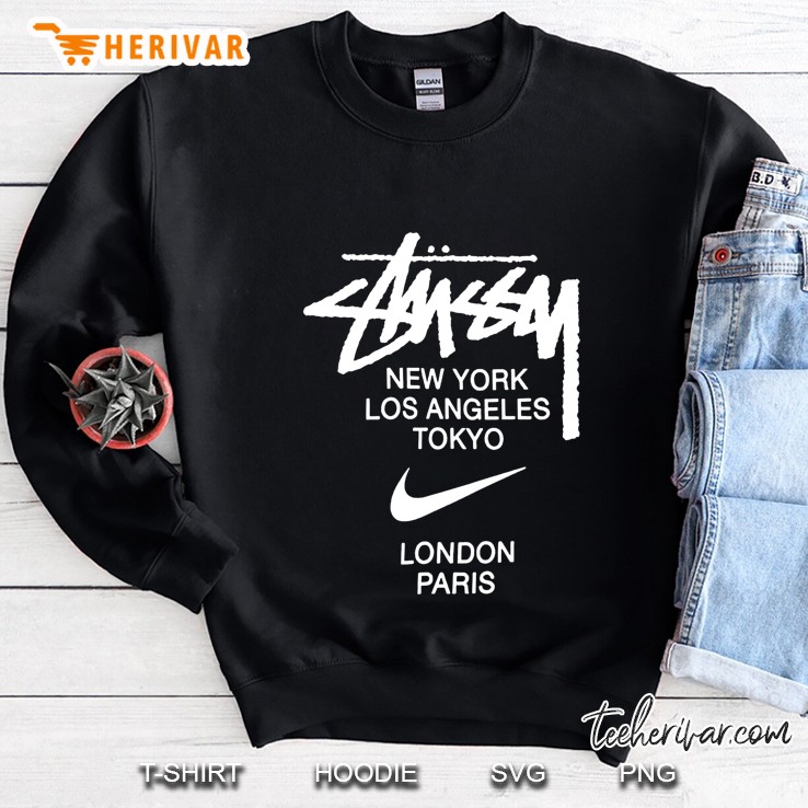 Nike Stussy Collab World Tour Sweatshirt