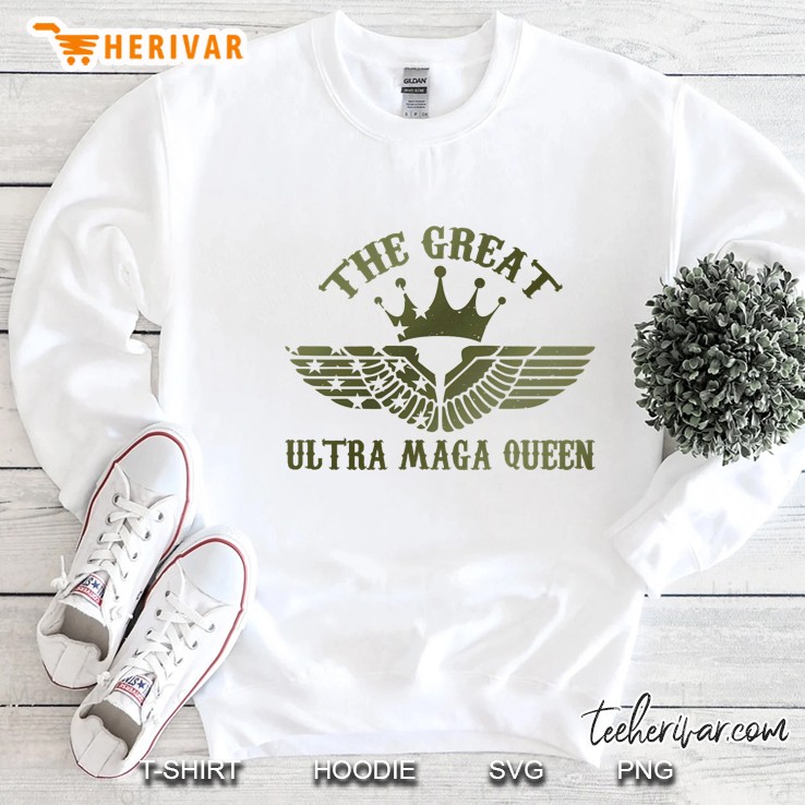 Womens The Great Ultra Maga Queen Tank Top Sweatshirt