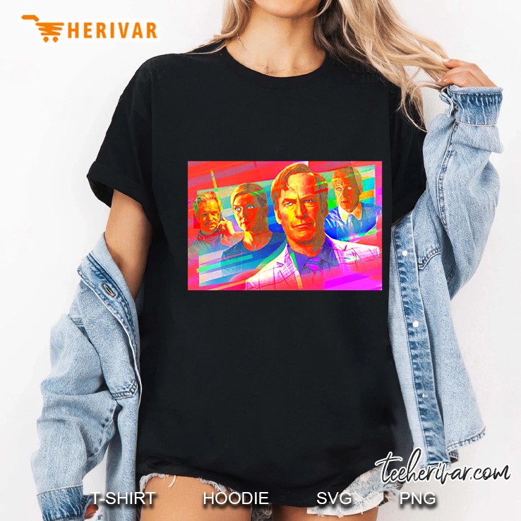 Better Call Saul Colorful Art Ladies Tee