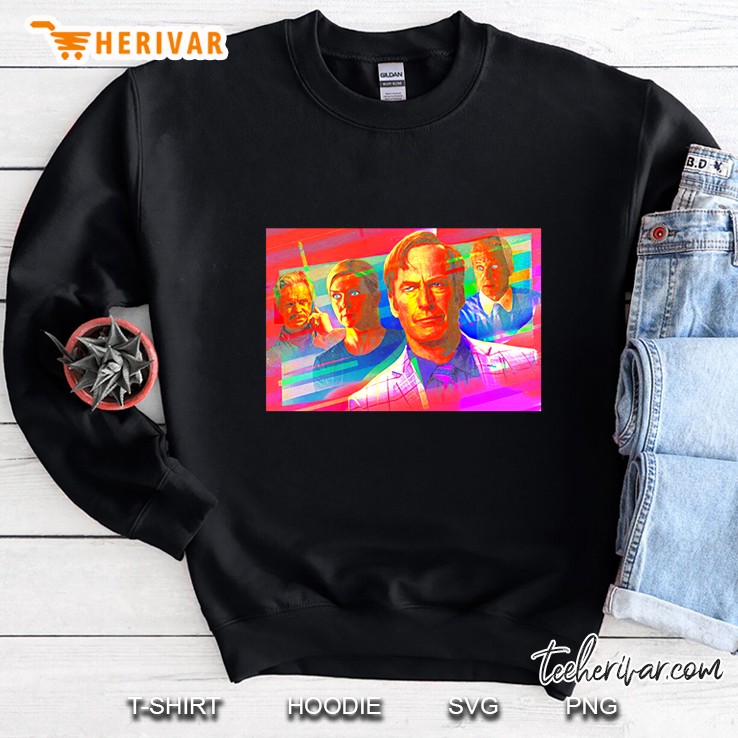 Better Call Saul Colorful Art Sweatshirt