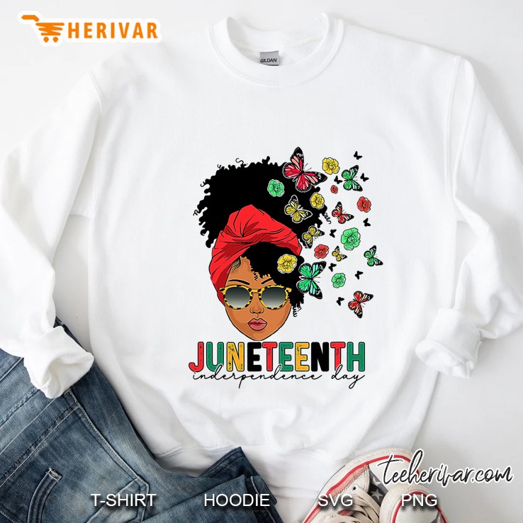 Juneteenth Is My Independence Day Queen Women Black History Shirt