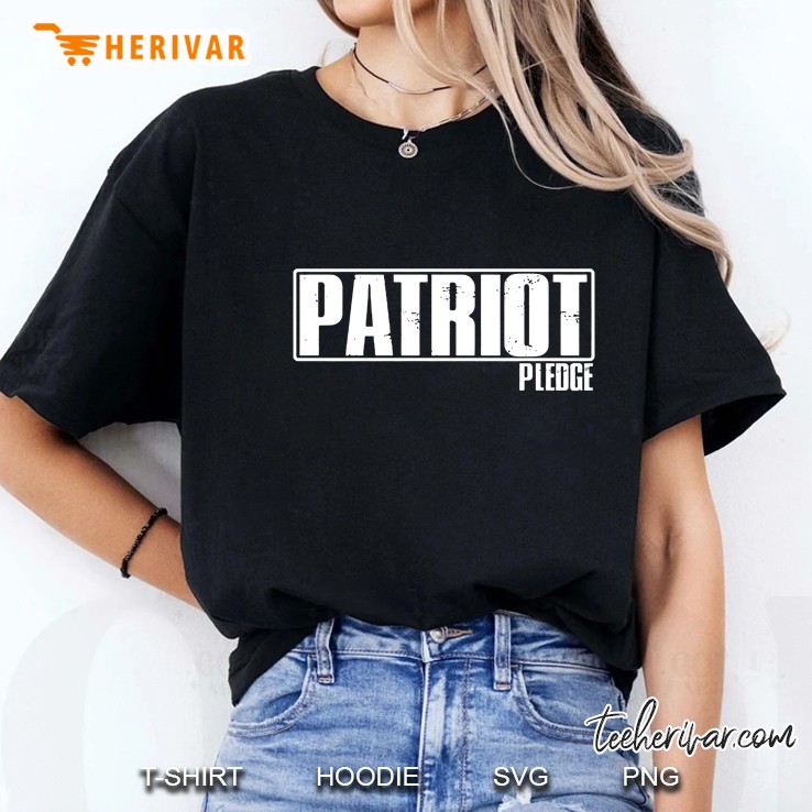 Patriots Pledge Logo Seth Anthony Ladies Tee