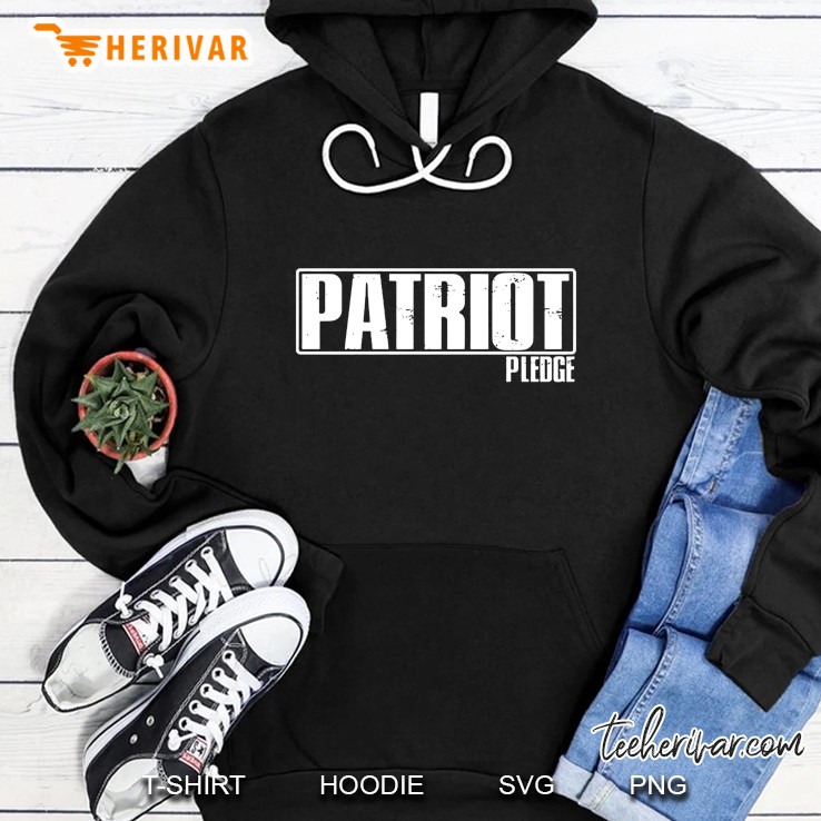 Patriots Pledge Logo Seth Anthony Hoodie