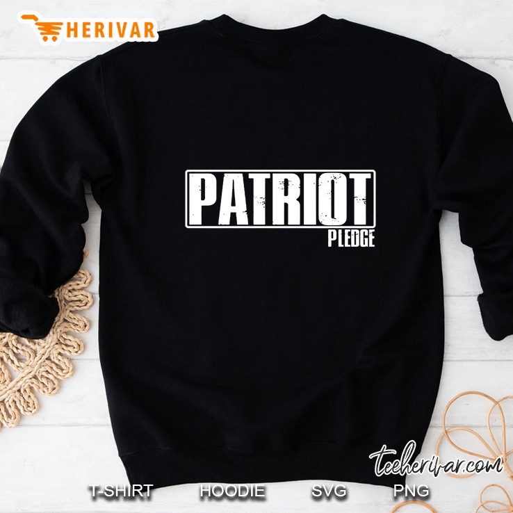 Patriots Pledge Logo Seth Anthony Sweatshirt